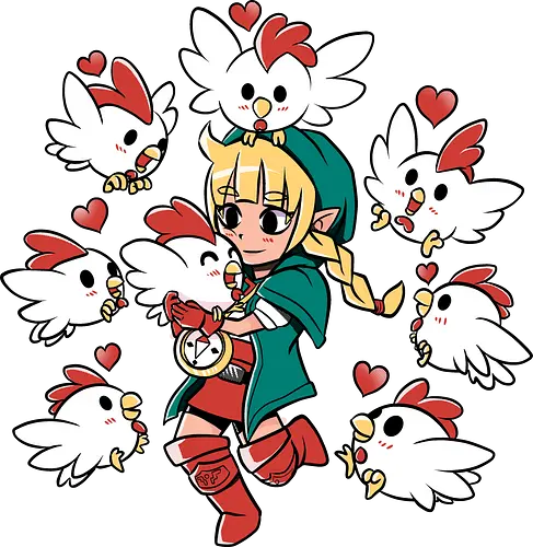 Chicken Queen - chicken, huhn, hero of time, gaming