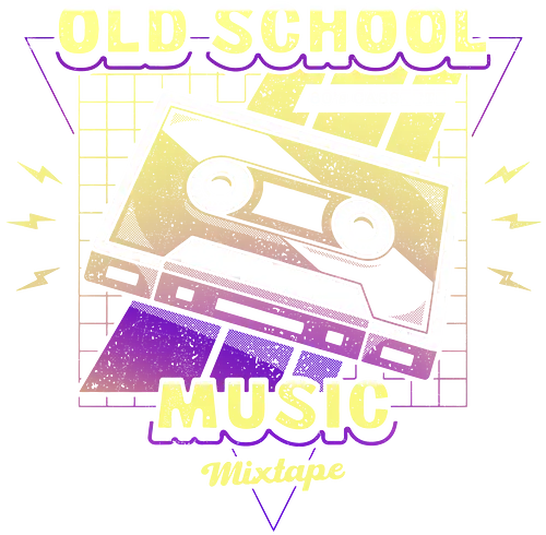 Old School Music Mixtape - Retro, Cassette