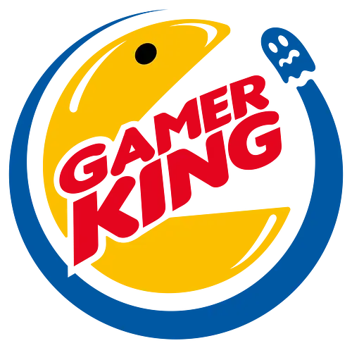 Gamer King X - Pac, Man, Ghost, t