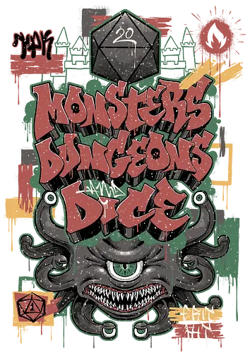 Monsters Dungeons Dice - Rolling, Monster, Game