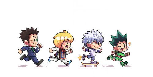 The Hunters - hunter, anime, manga, abbey, road