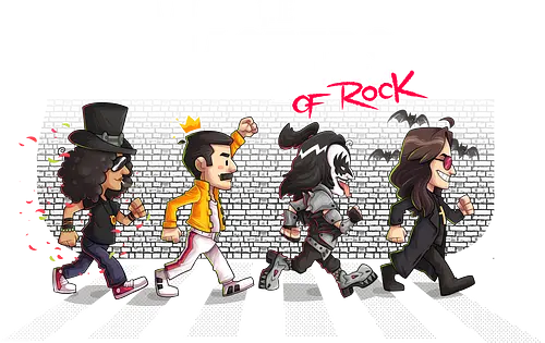 The Masters of Rock - abbey, road, rock, rock music