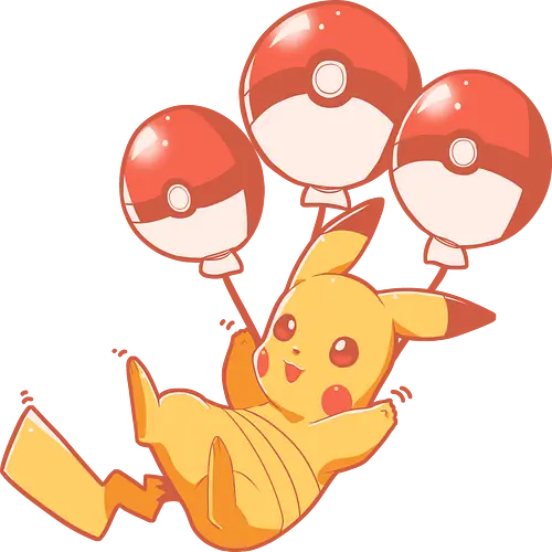 Flying High - pocket, monster, electro, mouse Flying High - pocket, monster, electro, mouse