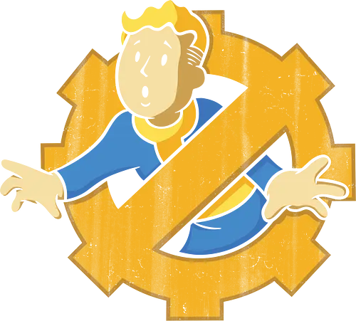 Vault Buster - Vault, Ghost, hunting, gaming, retro Vault Buster - Vault, Ghost, hunting, gaming, retro