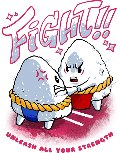 Onigiri Pride - onigiri, sushi, reis, rice, sumo, match