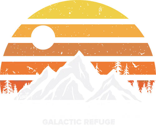 Galactic Refuge - Space Opera, moon, galactic, mountain, sun, empire