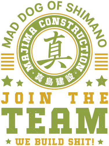 Majima Construction Vintage - Japanese, yakuza, goro majima, ono michio, kiryu kazuma, ryu ga gotoku, yakuza like a dragon, ichiban, like a dragon ishin, kazuma kiryu, video game, gaming, gamer, jrpg, majima construction, ichiban holdings