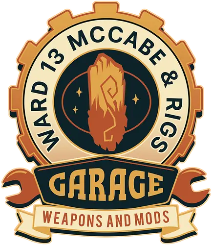 Ward 13 Garage Emblem - remnant, remnant from the ashes, ward 13, remnant 2, remnant ii, gamer, game, gaming, video game, crystal, fantasy, adventure, rpg, nimue, lydusa