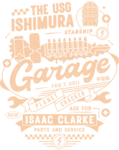 Usg Ishimura Garage - survival horror, game, gaming, gamer, video game, isaac clarke, plasma cutter, necromorph, horror, terror, unitology, the marker, usg ishimura, dd space, ddspace