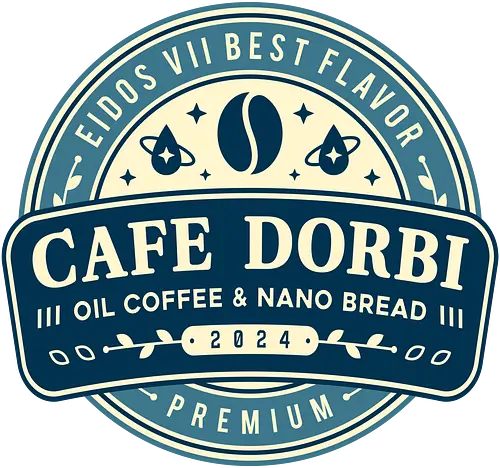 Cafe Dorbi Emblem - stellar blade, eve, adam, tech, naytiba, eidos 7, eidos vii, eve defense force, cafe dorbi, coffee, game, gaming, gamer, video games, rth