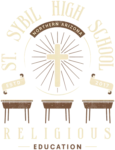 St Sybil High School Emblem - outlast, murkoff corporation, mount massive asylum, camcorder, mother gooseberry, horror, terror, survival, leland coyle, gamer, gaming, video games, mind control, St Sybil High School Emblem - outlast, murkoff corporation, mount massive asylum, camcorder, mother gooseberry, horror, terror, survival, leland coyle, gamer, gaming, video games, mind control,
