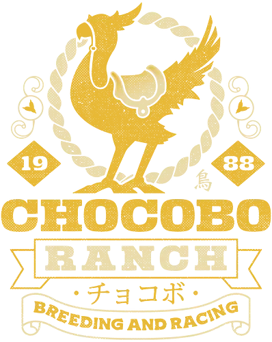 Kweh Ranch Emblem - Cloud, Final 7, Final vii rebirth, Kweh, gysahl greens, Final xvi, Kupo, avalanche, midgar, Final xiv, ff14, Villain, video game, fat Kweh, Cactus Kweh Ranch Emblem - Cloud, Final 7, Final vii rebirth, Kweh, gysahl greens, Final xvi, Kupo, avalanche, midgar, Final xiv, ff14, Villain, video game, fat Kweh, Cactus