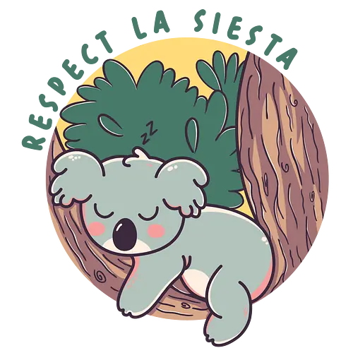 Respect la siesta - funny, koala, cute, sleep