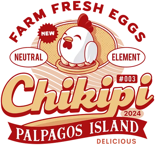 Chikipi Eggs Emblem - pal world, chikipi, game, gaming, video game, gamer, survival, crafting, farming, monsters, adventure, exploration, lamball, chicken, , Pal