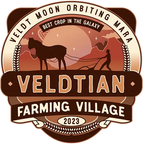 Veldtian Farming Village Emblem - rebel, moon, a child of fire, movie, film, science fiction, rebel moon a child of fire, jimmy, space, adventure, TV, kora, nemesis, tarak decimus, atticus noble, veldt resistance, fantasy