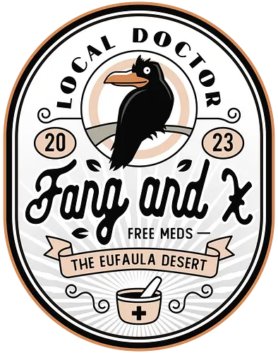 Fang and X Clinic Crest - my time, at sandrock, my time at portia, indie game, gaming, gamer, video games, fang, farming simulator, rpg, adventure, harvest, sand, wild yakmel, pen, hazardous ruins Fang and X Clinic Crest - my time, at sandrock, my time at portia, indie game, gaming, gamer, video games, fang, farming simulator, rpg, adventure, harvest, sand, wild yakmel, pen, hazardous ruins