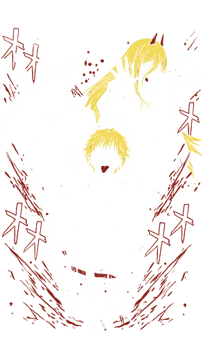 Devil Hunters - Aesthetic, Aggressive, Anime, Gamer, Gift, Monster, Power, Devil Hunters, Manga Style, Demon, Cool, Manga, Zylixzen, Aki, Chainsaw, Otaku, Fox Devil, hayakawa, Chainsaw Kid, Blood Fiend, Blood Devil, Powy, Denji, Red, Warrior, Public Safety, Man, Chainsaw Devil, Devil, Swordsman, Kitsune, Funny, Samurai, Japanese Art