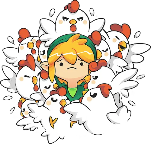 Impossible Situation - death, chicken, Hero of Time, gaming Impossible Situation - death, chicken, Hero of Time, gaming
