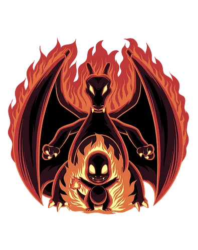 Fire Type Shadow - Starter, Pocket, Shadow