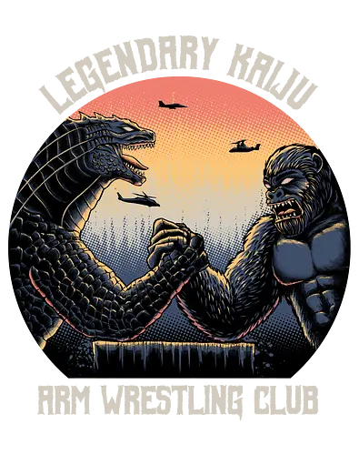 Legendary Kaiju Arm Wrestling Club - Kaiju, Monkey, Monster