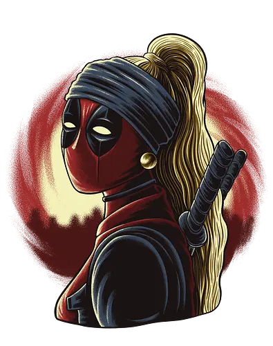 Lady with Pearl Earring - Ladypool, Antihero, Vermeergirl