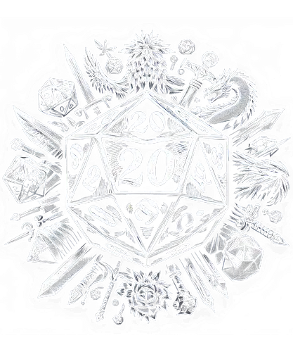 Equipped Dice - Equipped, D20, Pen and Paper, Roleplay, Rollenspiel, W20, Würfel, Wuerfel, D&D, Dungeons and Dragons, fantasy, Fantasie, Pen and paper, tabletop, RPGs, adventure, Abenteuer, Reise, Travel, Dice