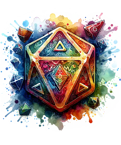 Colorful Mystery Dice D20 - Pen and Paper - Roleplay - Colorful, RPGs, Mystery, bunt, Dice, D20, Pen and Paper, Roleplay, Rollenspiel, W20, Würfel, Wuerfel, D&D, Dungeons and Dragons, fantasy, Fantasie, Pen and paper, tabletop, adventure, Abenteuer, Reise, Travel