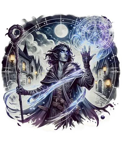 Mystical Magician - Mystical, Magician, Dice, D20, Pen and Paper, Roleplay, Rollenspiel, W20, Würfel, Wuerfel, D&D, Dungeons and Dragons, fantasy, Fantasie, Pen and paper, tabletop, RPGs, adventure, Abenteuer, Reise, Travel