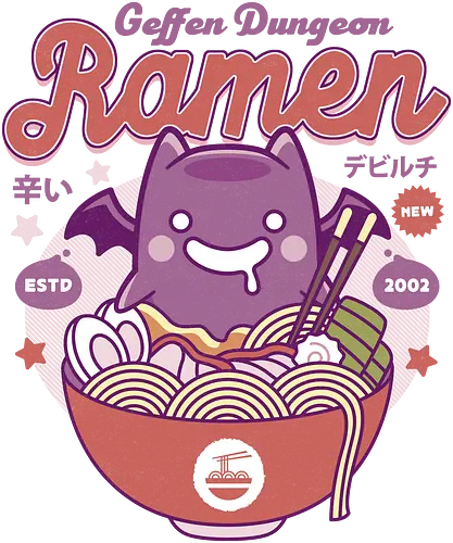 Geffen Dungeon Ramen - mmo, mmorpg, rpg, jrpg, poring, angeling, deviling, game, gaming, video game, gamer