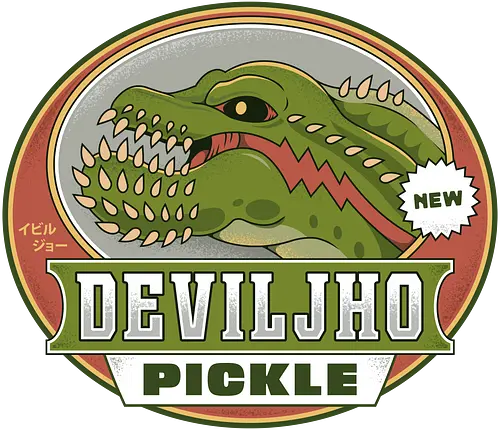 Pickle Emblem - hunting, gamer, gaming, video games, iceborne, wyvern, felyne, pickle