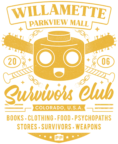 Willamette Parkview Survivor - zombie, servbot, video game, gaming, gamer, survival horror, terror, Horror, biohazard