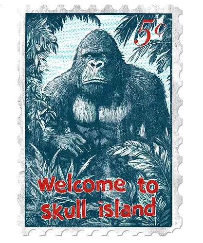 Welcome to skull island - scifi, fantasy, movie, kingkong, pop culture