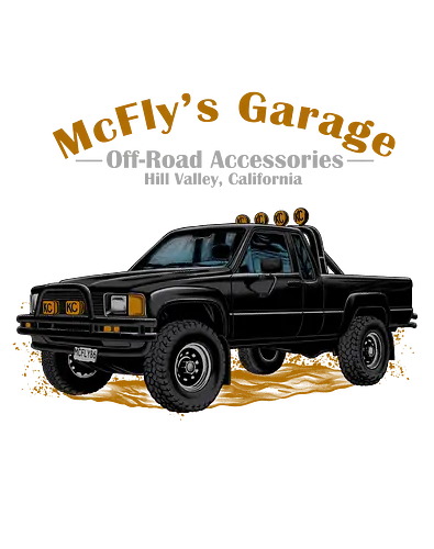 Mcfly's Garage  - Mcfly, Toyota, Hilux, Timetravel