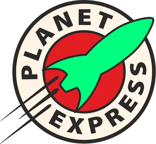 Planet Express - Space, Adventure, Friendship, Spaceshuttle