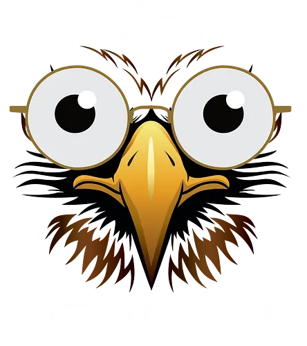 See Everything - lustig, Adler, brille, auge, oma, spruch, wandern