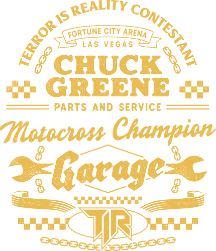 Chuck Greene Garage Vintage - rising, dead, frank west, zombie, zombrex, chuck greene, servbot, video game, gaming, gamer, survival horror, terror, willamette parkview mall, biohazard Chuck Greene Garage Vintage - rising, dead, frank west, zombie, zombrex, chuck greene, servbot, video game, gaming, gamer, survival horror, terror, willamette parkview mall, biohazard