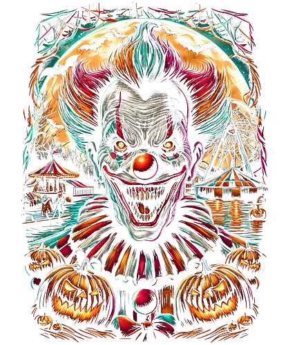 Terrifying Circus Clown