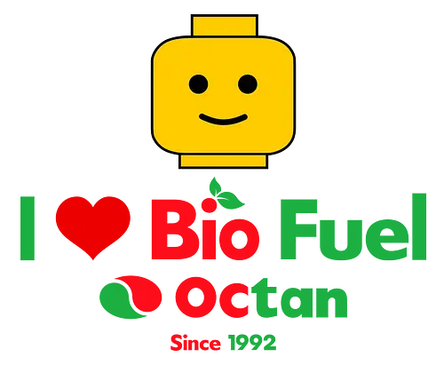 I Love Bio Fuel Toy Art - funny, brick, funny pop, funny quote, funny slogan, gaming, geek, humor, joke, lego, meme, nerd, parody, toy, vintage