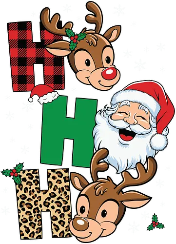 Santa Claus face - christmas, reindeer, santa claus, holiday, festive, snowflakes, pattern, decoration, cartoon, cheerful