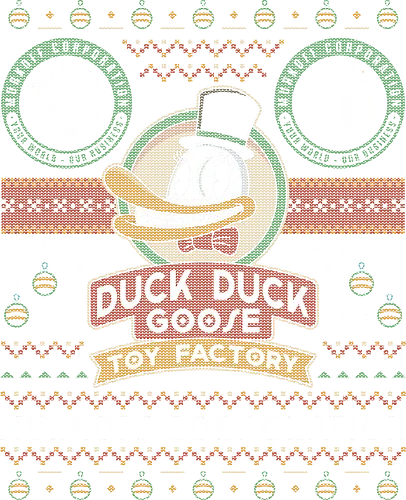 Sinyala Facility Ugly Sweater - murkoff corporation, mount massive asylum, camcorder, mother gooseberry, ugly christmas sweater, duck, survival, leland coyle, gamer, gaming, video games, outlast, mind control