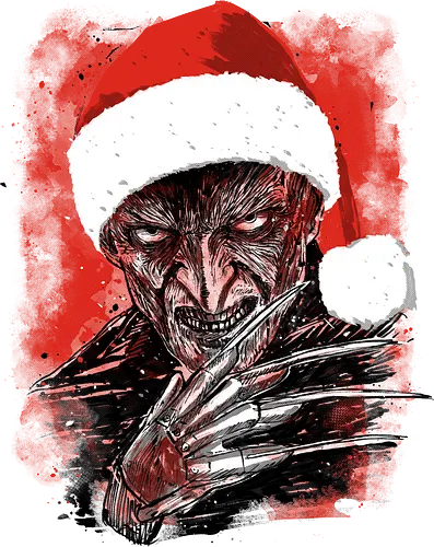 I wish you a Freddy christmas - Freddy Krueger, nightmare on elm street, movie, horror, christmas, spooky