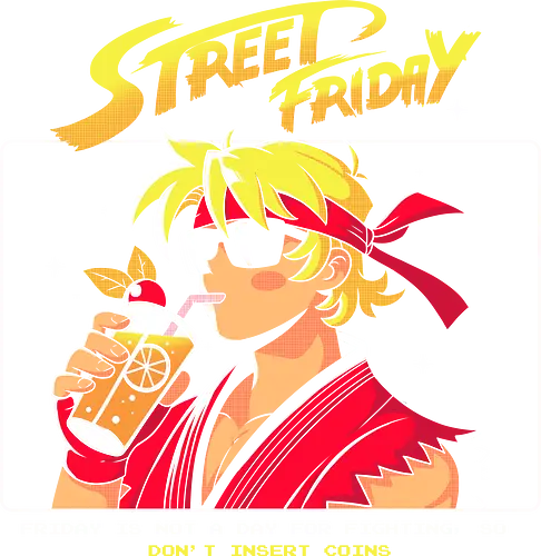 Street Friday - games, game, street fither, geek, nerd, ken, ryu, video game