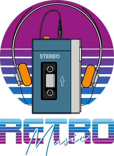 Retro music - retro, vintage, music, walkman, japan