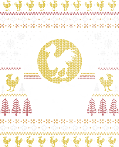 Kweh Races Ugly Sweater - gaming, ugly sweater, video games, gamer, christmas, ugly christmas sweater, xmas, fantasy, kweh