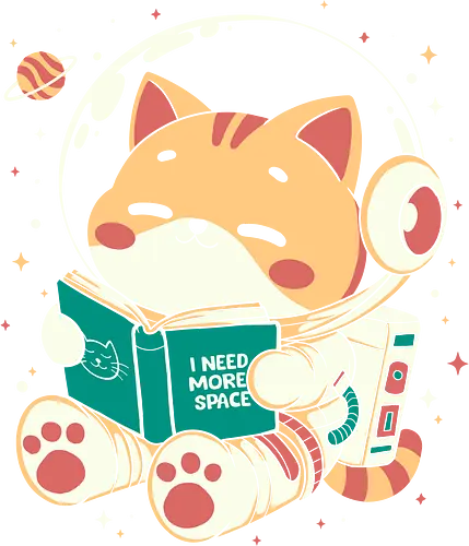 I Need More Space - cats, cat, cute, fun, funny, space, more space, i nedd more space