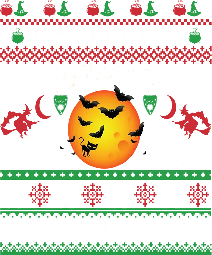  Merry Christmas and a Blessed Yule - christmas, yule, bats, reindeer, snowflakes, green, festive, holiday, sun, mixed themes