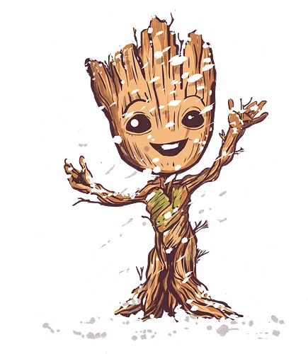 I am winter - cute, baby groot, kawaii, funny, scifi, movie, pop culture