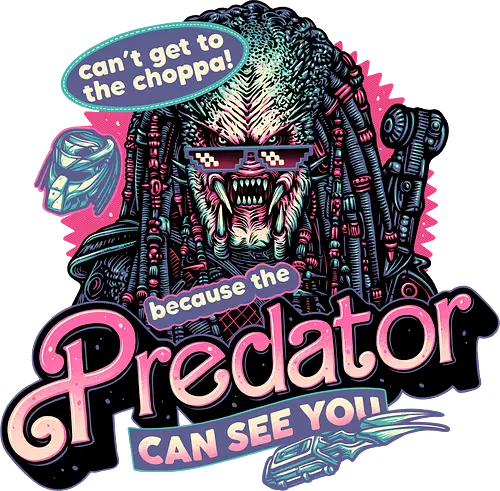 Predator Can See You - Movie, alien, space, villain, aliens, film, Science fiction