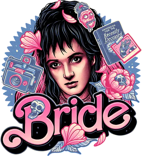 The Pink Bride - Horror, movie, classic, film, comedy, ghost, bride