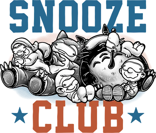 Snooze Club - Cartoons, funny, humor, snooze, sleep, sleepy, animation, animated, TV show